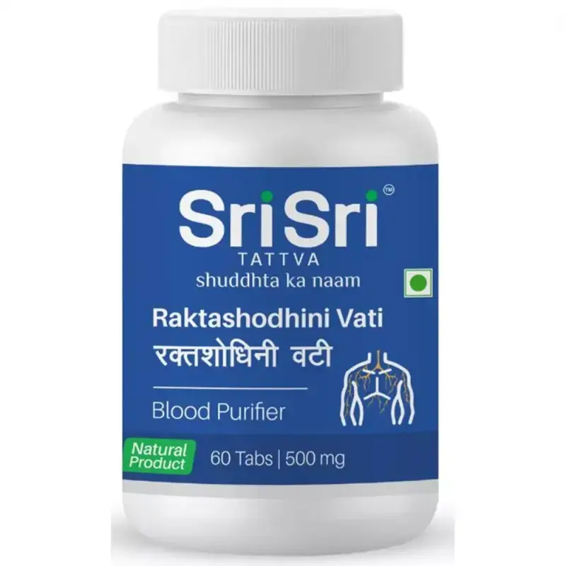 Sri Sri Tattva Raktashodhini Vati (60tab)