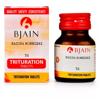 BJain Bacopa Monnieri Trituration Tablet