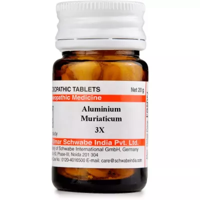 Willmar Schwabe India Aluminium Muriaticum Trituration Tablet