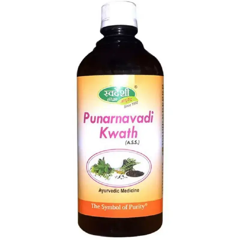 Swadeshi Ayurved Punarnavadi Kwath (500ml)