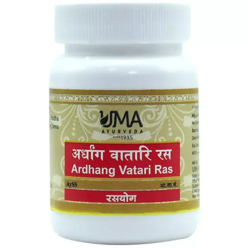 Uma Ayurveda Ardhang Vatari Ras (80tab)