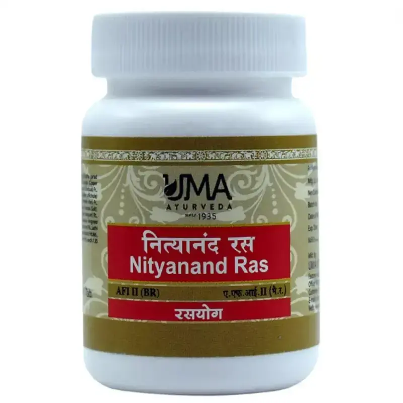Uma Ayurveda Nityanand Ras (80tab)