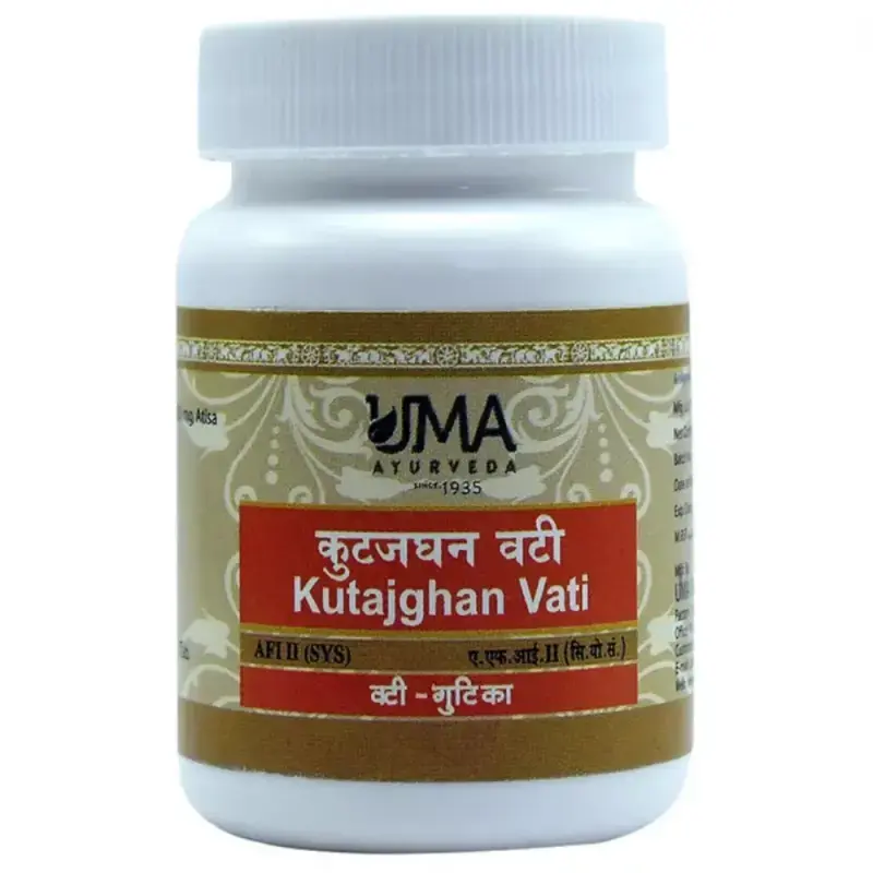 Uma Ayurveda Kutajghan Vati (80tab)