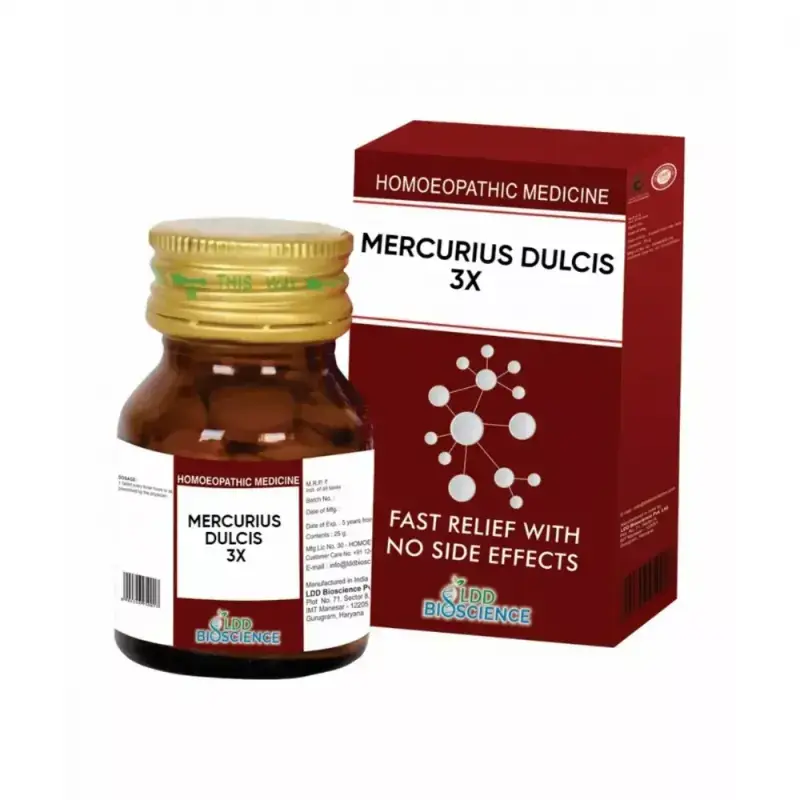 LDD Bioscience Mercurius Dulcis 3X (25g)