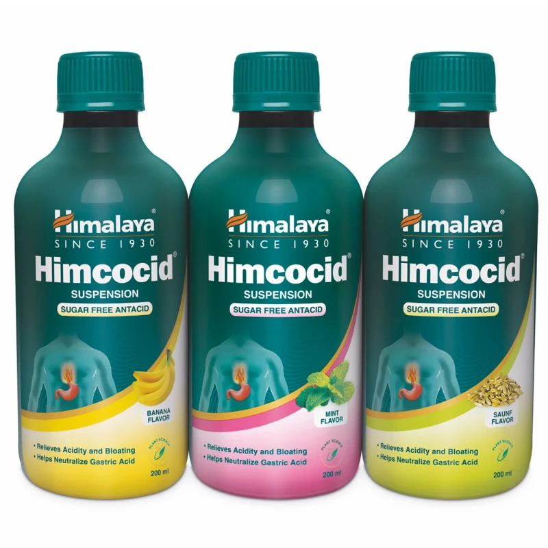 Himalaya Himcocid Suspension Sugar Free (Banana) (200ml)