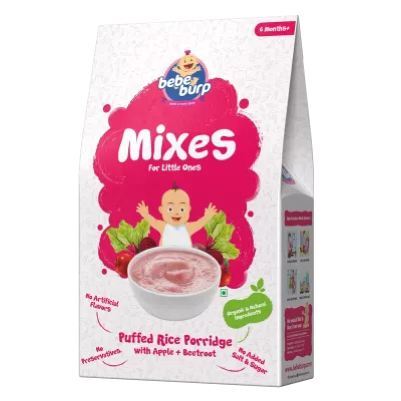 Bebe Burp Mixes Puffed Rice Porridge 200G