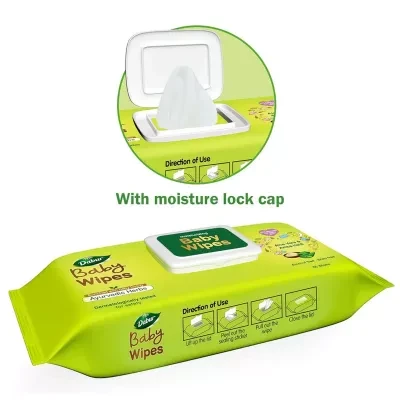 Dabur Baby Wipes 20Cm X 14Cm 80Pcs