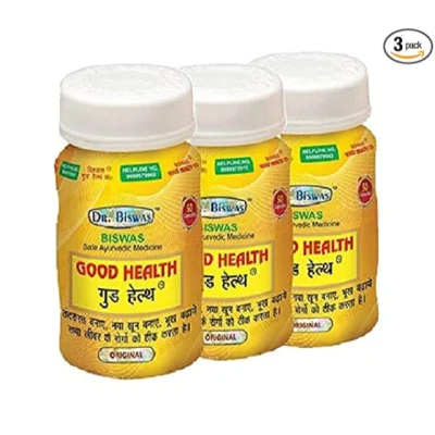 Dr. Biswas Ayurvedic Good Health: 50 capsules for overall wellness.