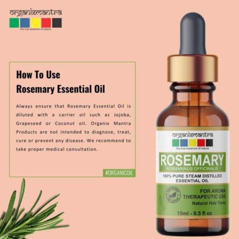 Organix Mantra Rosemary Essential Oil (15Ml)