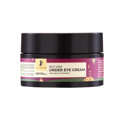 Pilgrim Red Vine Retinol & Vitamin C Under Eye Cream, 15gm.