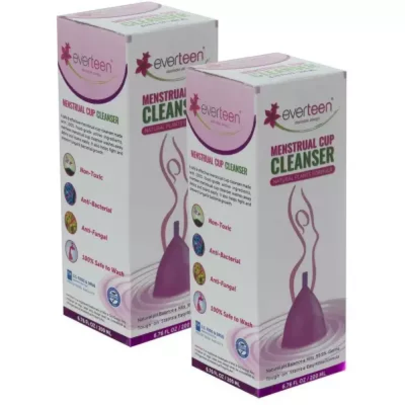 Everteen Menstrual Cup Cleanser (200ml) Pack Of 2