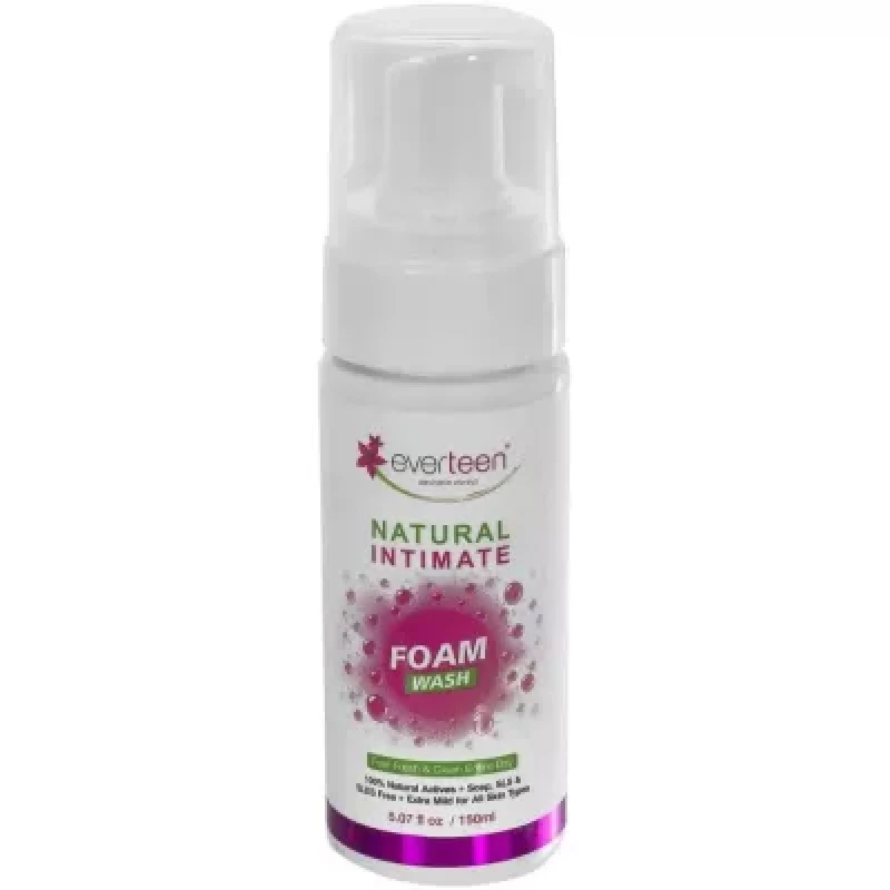 Everteen Natural Intimate Foam Wash For Feminine Hygiene 150ml