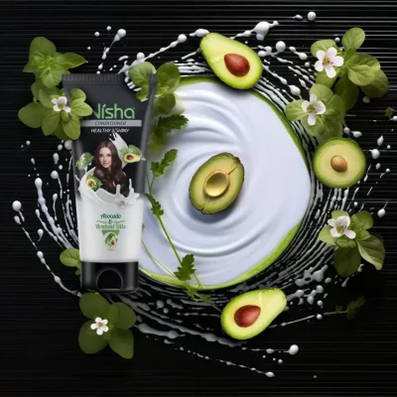 Nisha Avocado Brahmi Oils Conditioner Tube (180Ml)