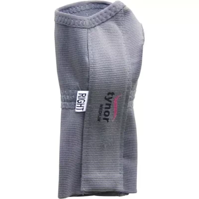 Tynor Elastic Wrist Splint Left Hand Support Grey (M)