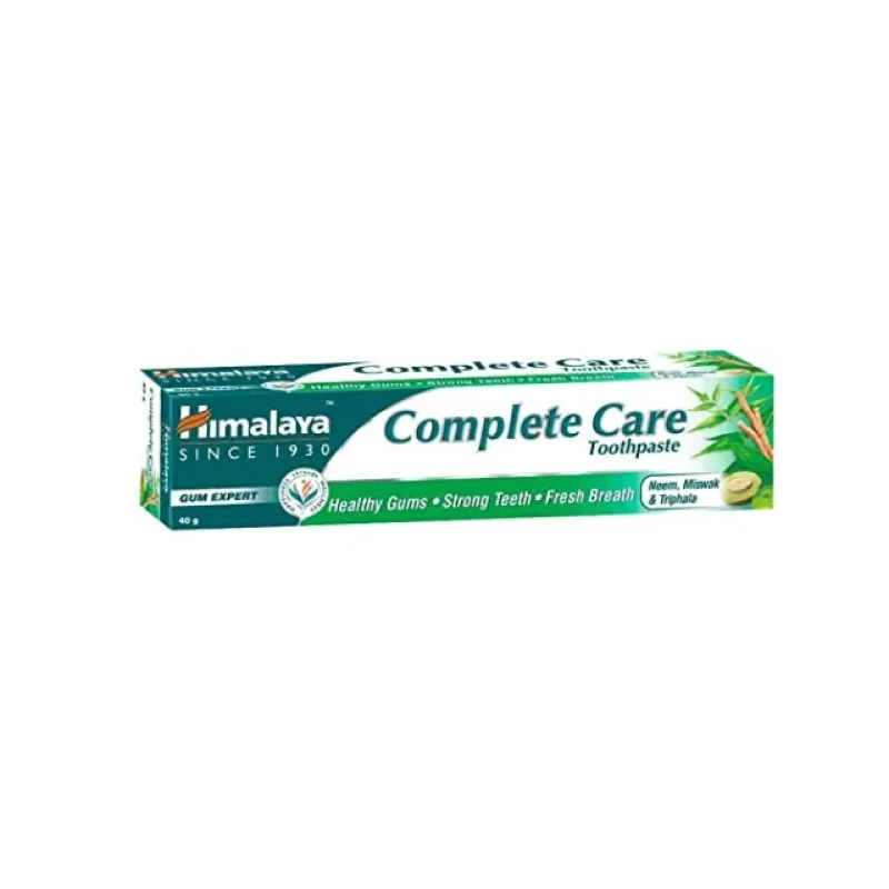 Himalaya Complete Care Toothpaste: Neem, Miswak, Triphala for healthy gums, strong teeth - 150g