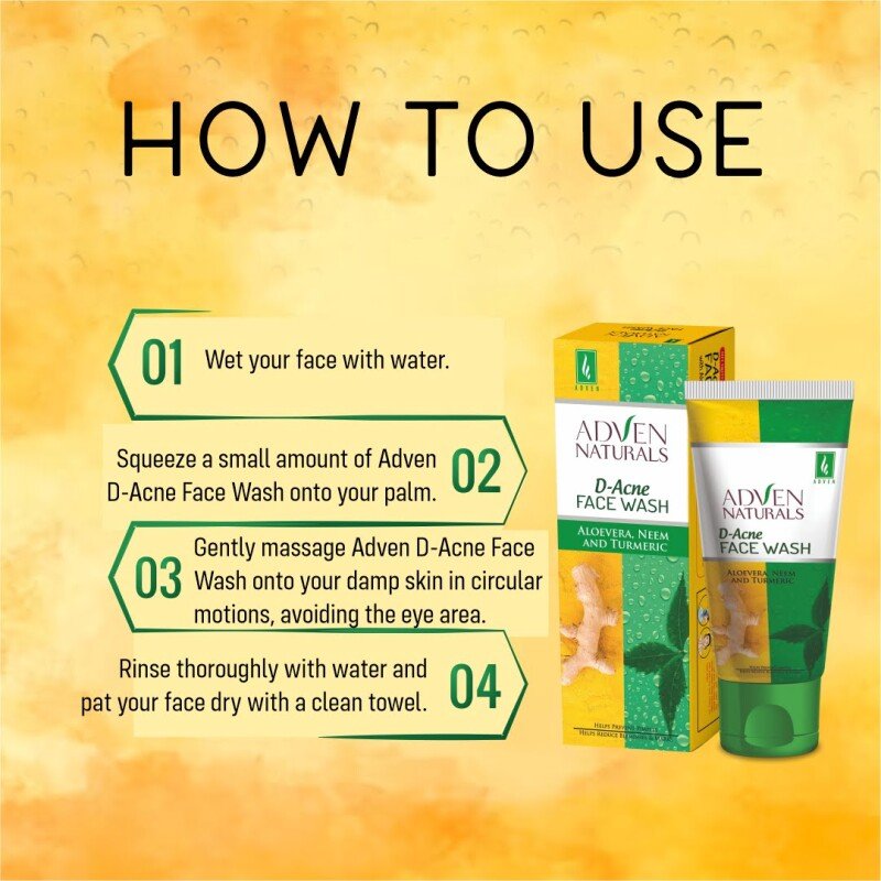 Adven D Acne Face Wash (100ml)