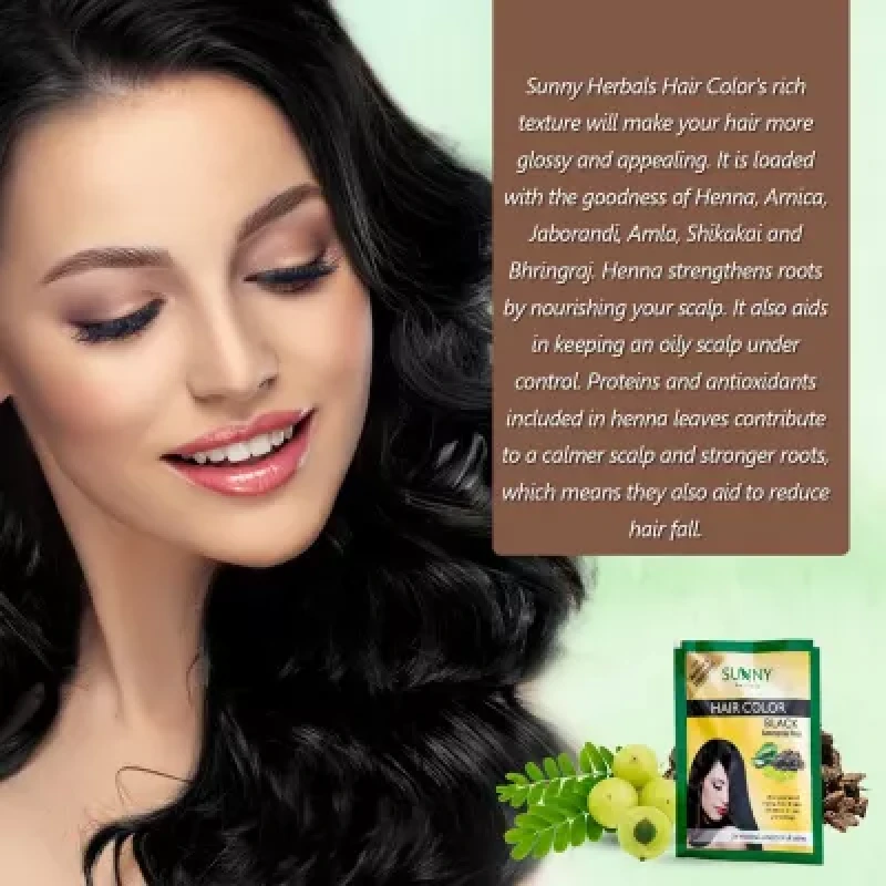 Bakson Sunny Hair Color (Black) (20g)