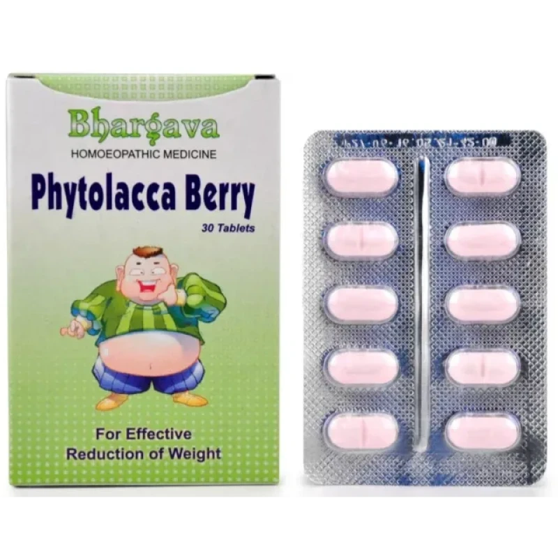 Dr Bhargava Phytolacca Berry Tablets (30 tab)