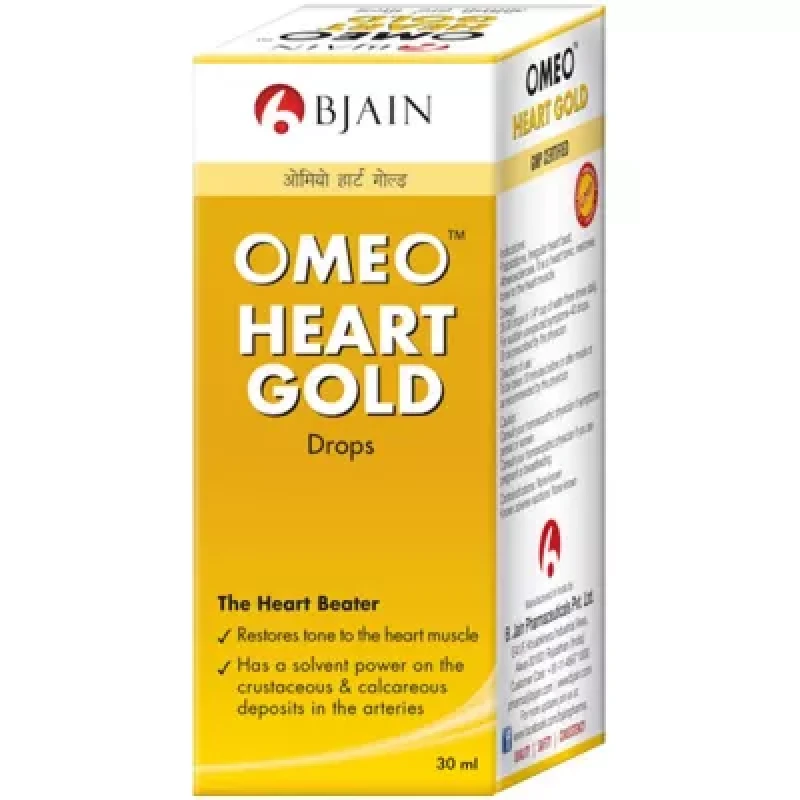 BJain Omeo Heart Gold Drops (30ml)