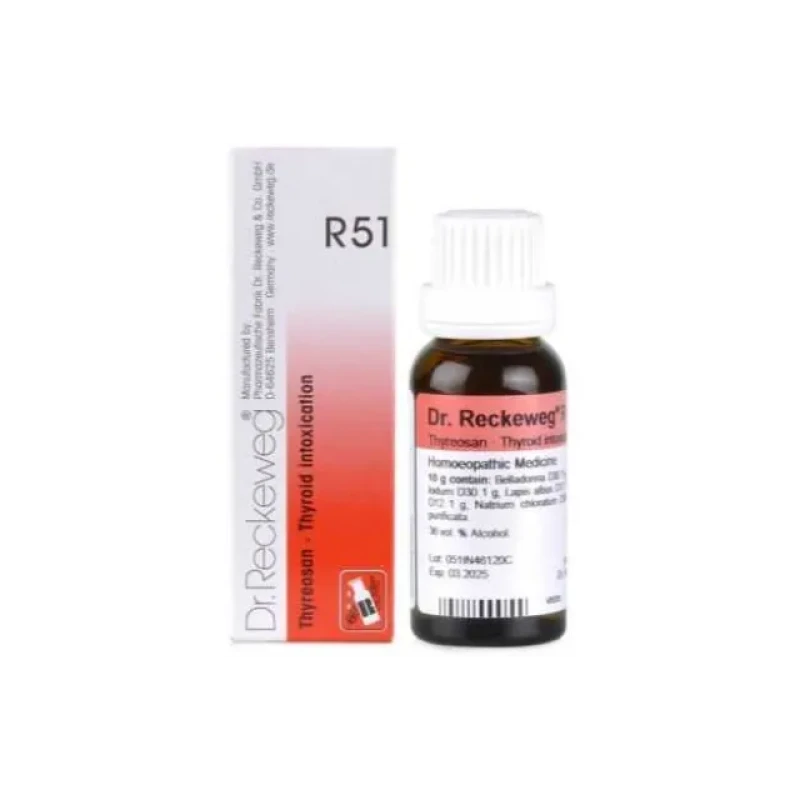 Dr Reckeweg R51 Thyroid-Hyper Drops