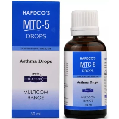Hapdco Mtc 5 Drops Asthma drops (30Ml)