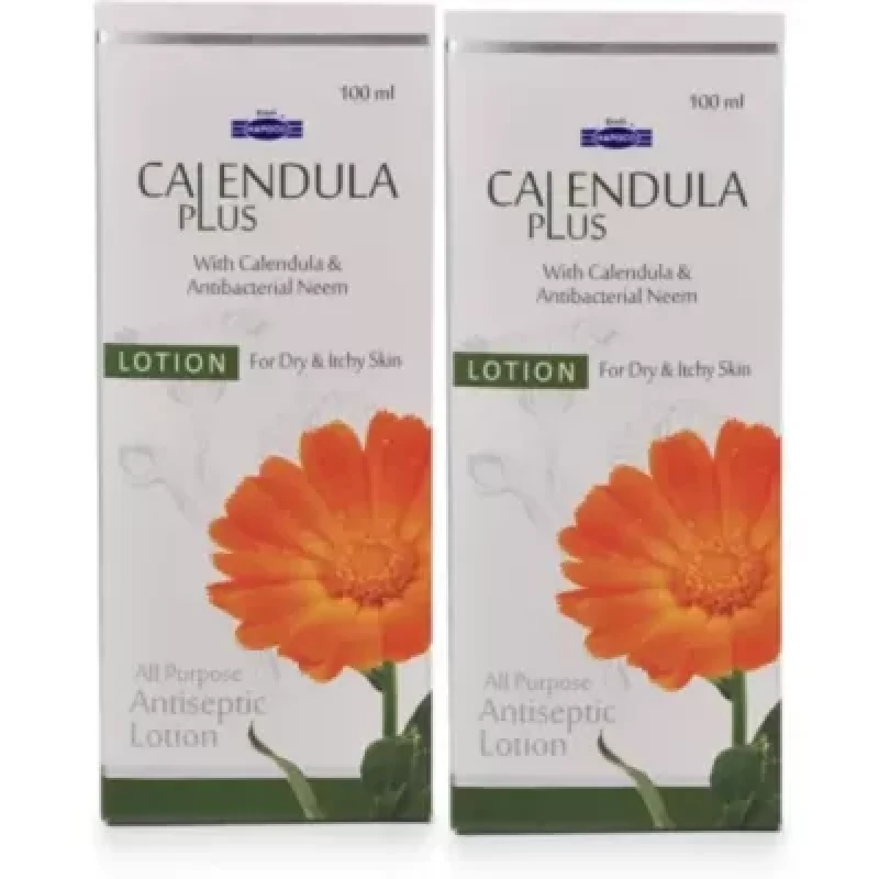 Hapdco Calendula Plus Lotion 100Ml (Pack Of 2)