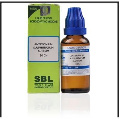SBL Antimonium Sulphuratum Aureum