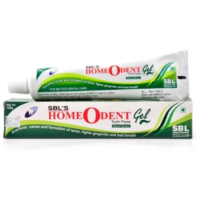 SBL Homeodent Toothpaste Saunf Gel 100g