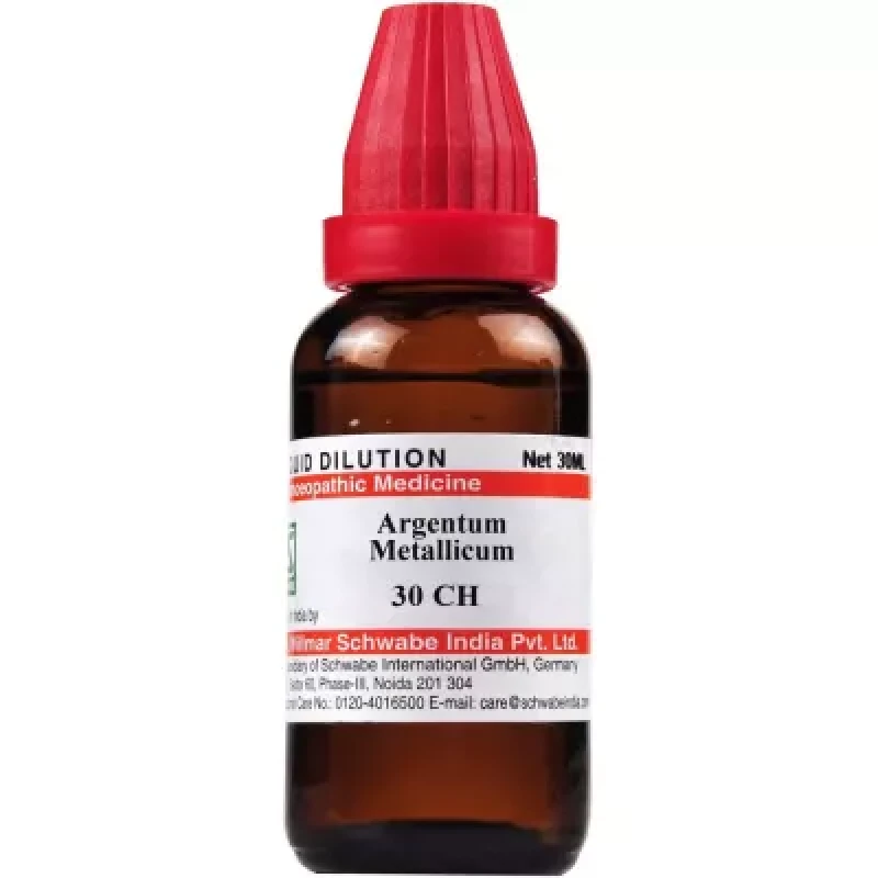 Dr Willmar Schwabe Argentum Metallicum