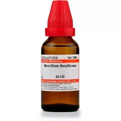 Dr Willmar Schwabe Beryllium Metallicum