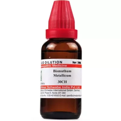 Dr Willmar Schwabe Bismuthum Metallicum