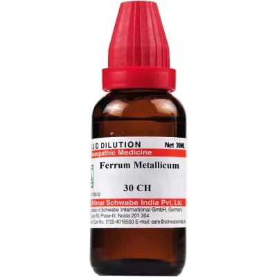 Dr Willmar Schwabe Ferrum Metallicum