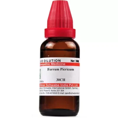 Dr Willmar Schwabe Ferrum Picricum