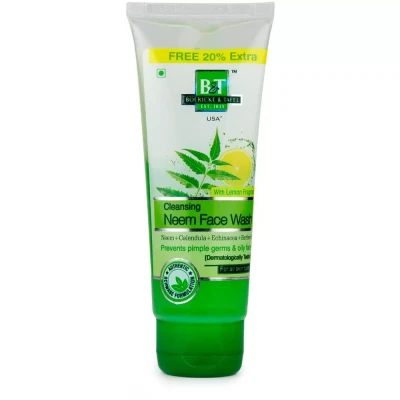 Willmar Schwabe India Bt Cleansing Neem Face Wash (60ml)
