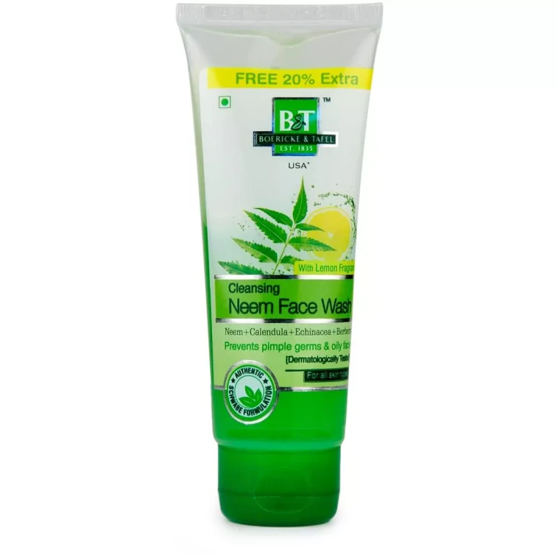 Willmar Schwabe India Bt Cleansing Neem Face Wash (60ml)
