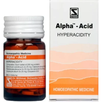 Willmar Schwabe India Alpha Acid Tablets (20 g)