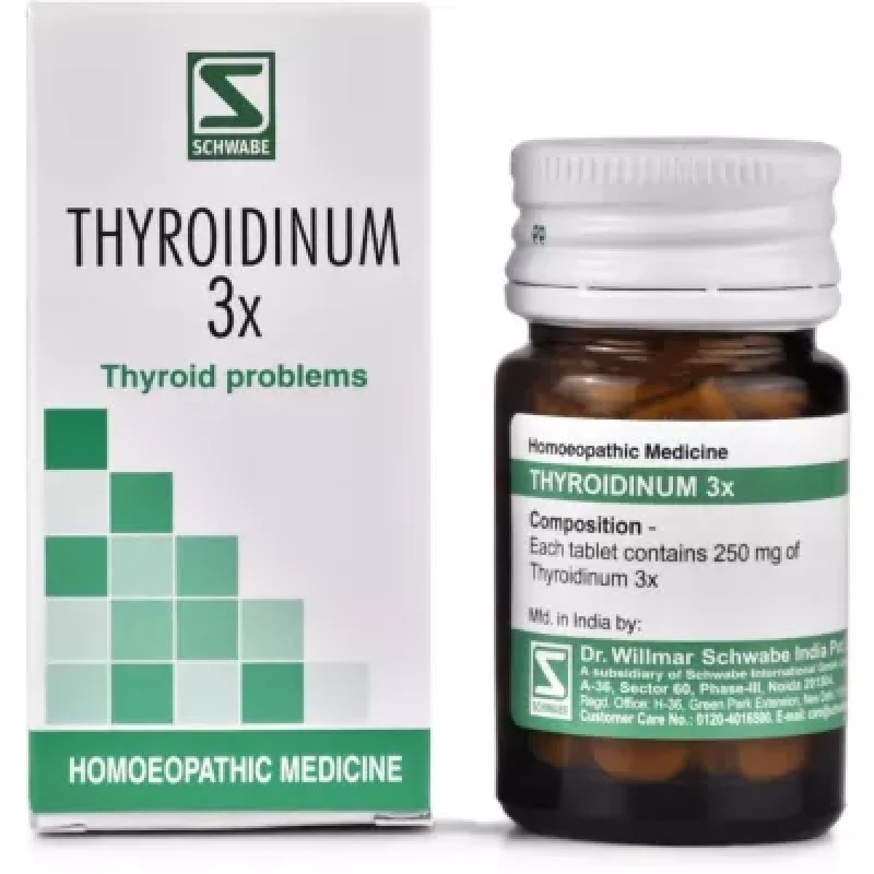 Willmar Schwabe India Thyroidinum 