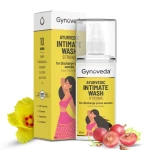 Gynoveda Ayurvedic Intimate Wash (100ml): Combats White Discharge, Gentle Feminine Care.