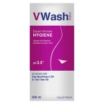 Vwash Plus Expert Intimate Hygiene Liquid Wash: Tea Tree, pH Balanced, 200ml