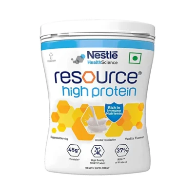 Nestle Resource High Protein Vanilla 400g Jar - Packed with Protein