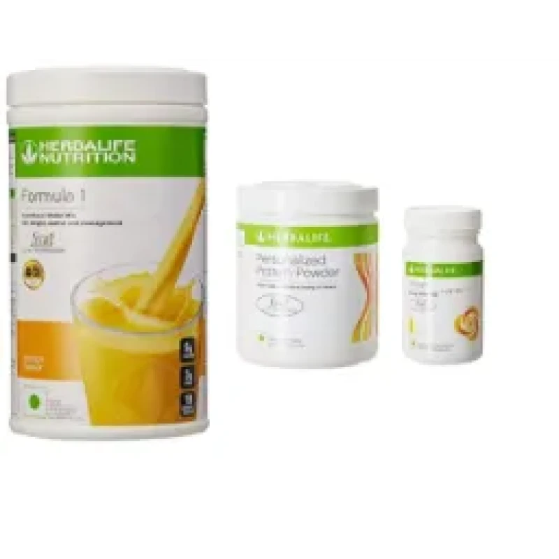 Herbalife Mango F1 & Lemon Afresh Protein Powder Combo